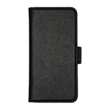 Essentials iPhone 11 Pro Genuine Leather Flip Cover with Card Holder - Black