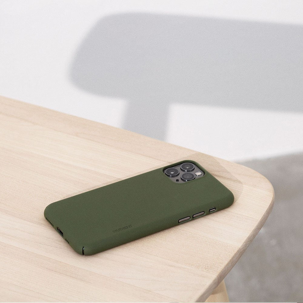 Nudient Thin Case V3 iPhone 12 / 12 Pro Case - Pine Green