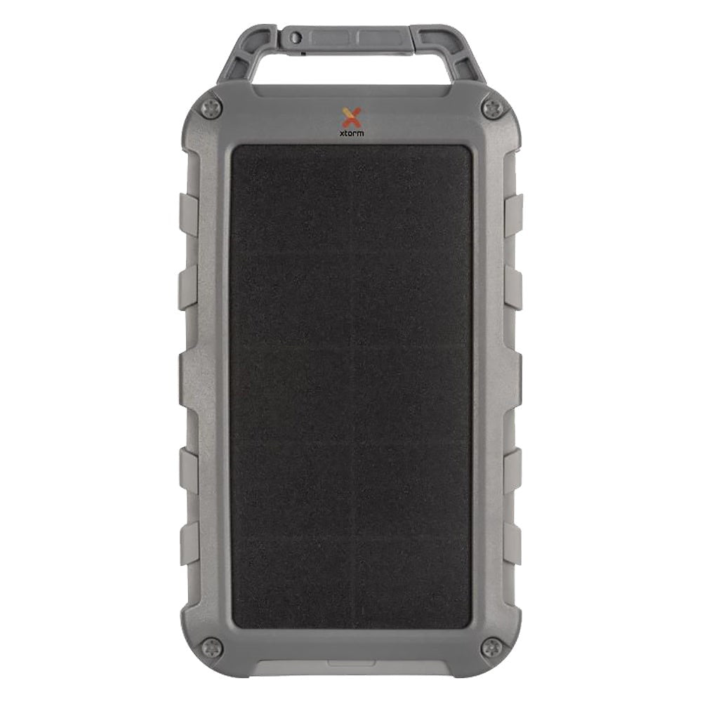 Xtorm Fuel Series FS405 20W Solar Charger PowerBank- 10000MAH - 2 x USB-A QC 3.0 / 1 x USB-C PD - Gray