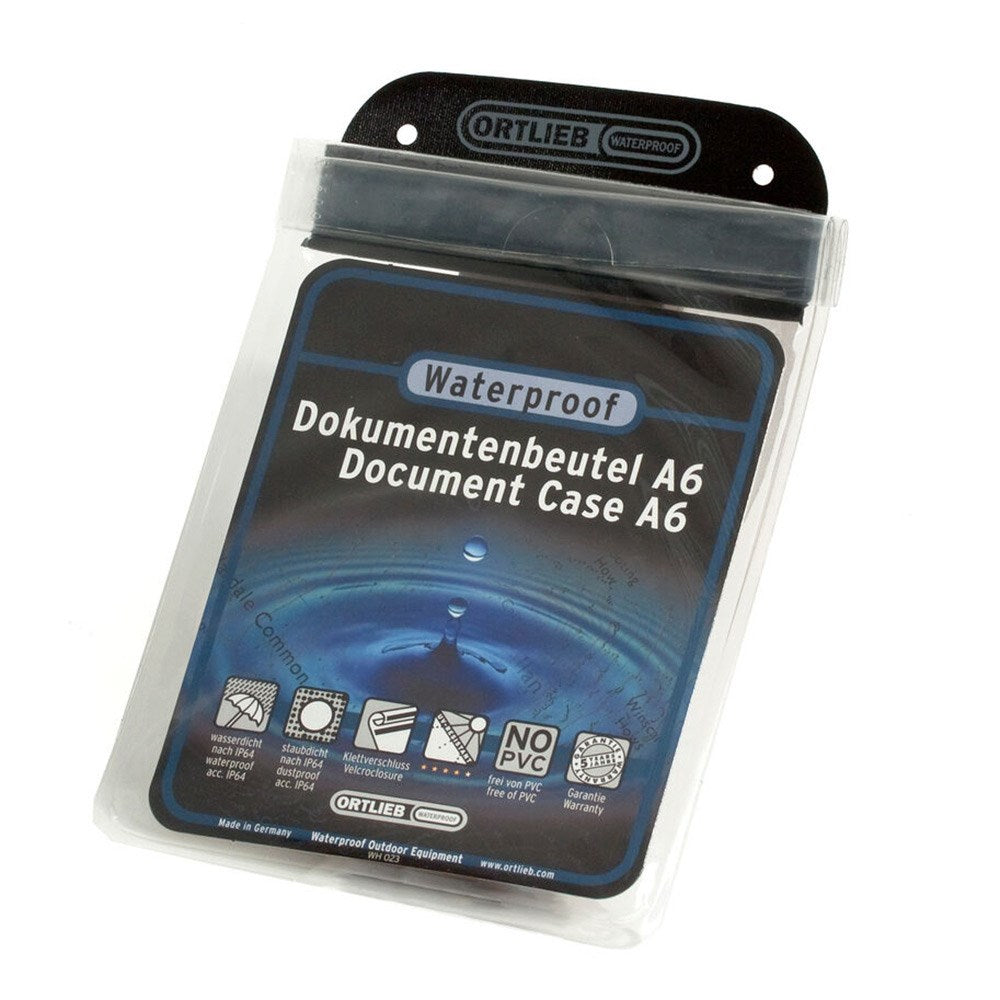 ORTLIEB A6 Document-Bag - Waterproof (11x22cm) - Black