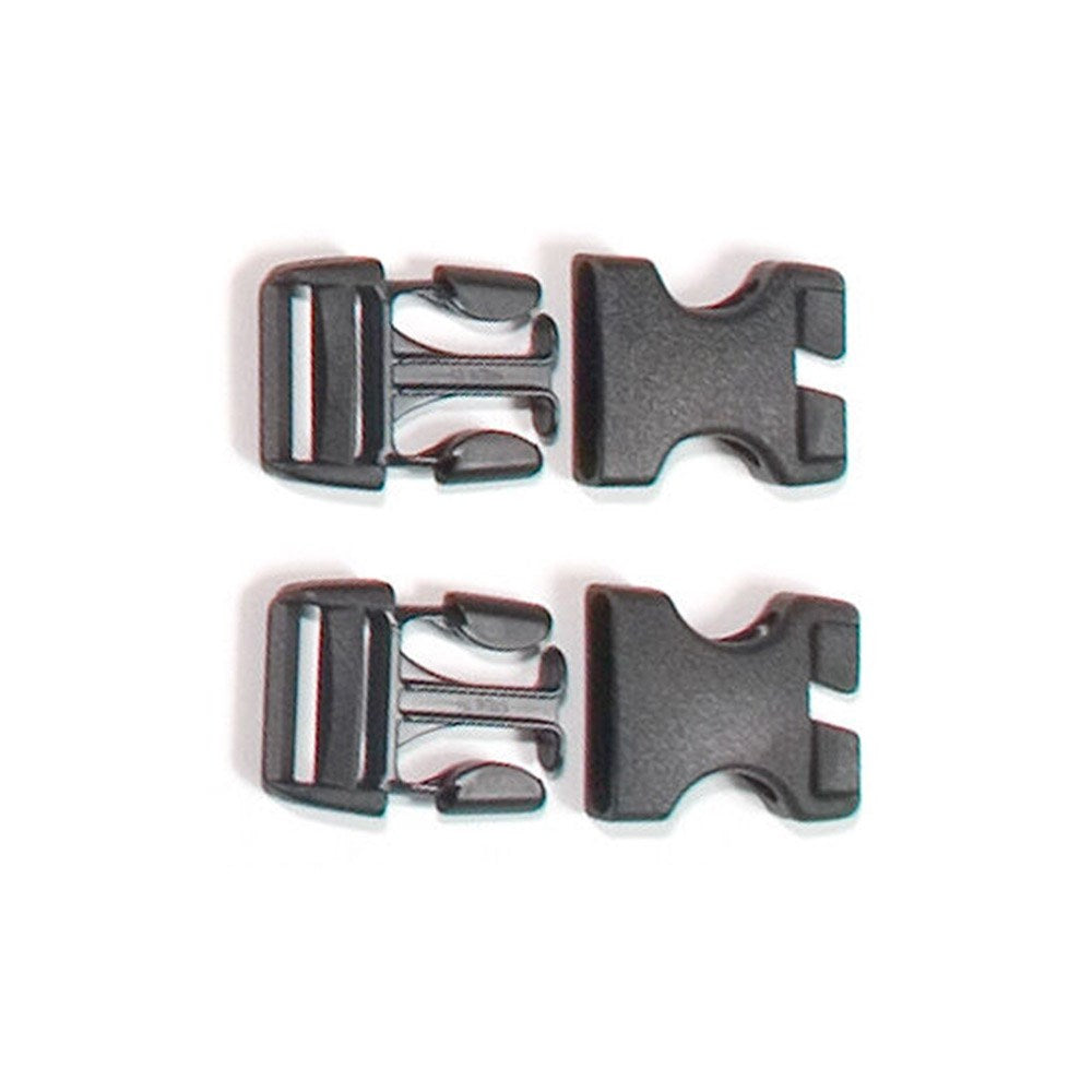 ORTLIEB X-Stealth Replaceable Side-Release (25mm) Buckle for Rack-Pack 2 pcs. - Black