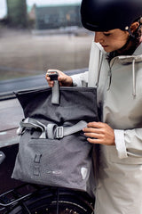 ORTLIEB Twin-City 9L 2-in-1 Bike Bag & Shoulder Bag (30 x 39 x 12cm) - Dark Blue