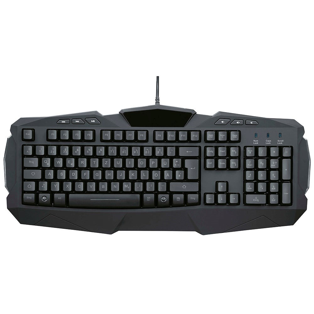 uRage Gaming Keyboard with Backlighting - Nordic Keyboard Layout - Black