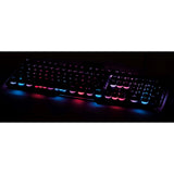 uRage Cyberboard Gaming Keyboard w. RGB Lighting - Black