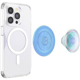 POPSOCKETS PopGrip Opalescent Blue Translucent MagSafe - Stand & Grip