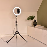 4smarts LoomiPod Selfie Tripod w. RGB Ring Light & Bag