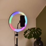 4smarts LoomiPod Selfie Tripod w. RGB Ring Light & Bag