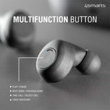 4smarts Eara Core True Wireless Headphones - Black