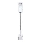 4smarts Selfie Stand with Led Lamp & Bluetooth Remote Control - White