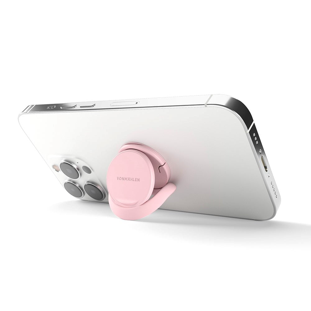 VONMÄHLEN Backflip Pure 3-in-1 Phone Grip Magnetic Mount / Kickstand & Finger Ring - Pink