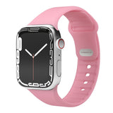 Vonmählen Apple Watch (42/44/SE/45/46/49mm) Classic Band 2 Recycled Silicone Strap - Pink