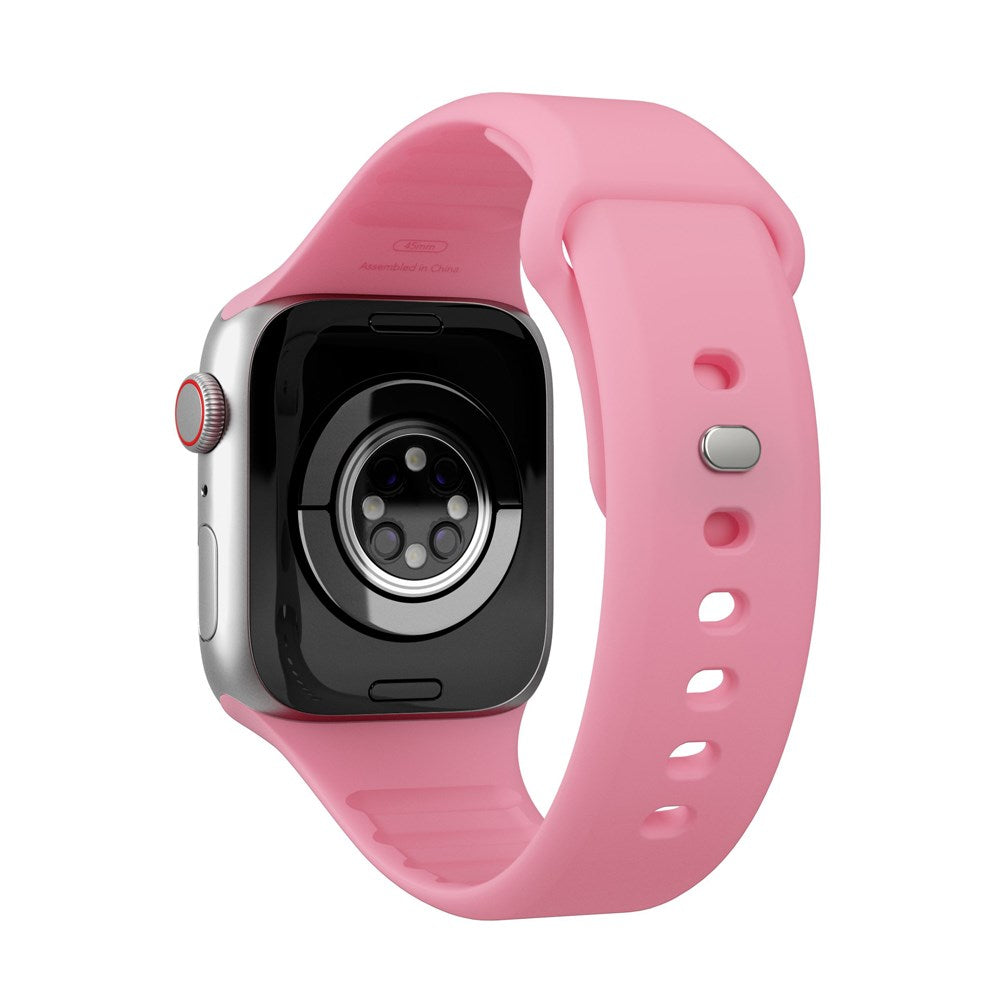 Vonmählen Apple Watch (42/44/SE/45/46/49mm) Classic Band 2 Recycled Silicone Strap - Pink