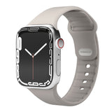 Vonmählen Apple Watch (38/40/SE/41/42mm) Classic Band 2 Recycled Silicone Strap - Gray