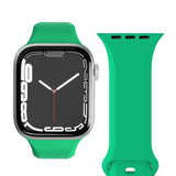 Vonmählen Apple Watch (38/40/SE/41/42mm) Classic Band 2 Recycled Silicone Strap - Green