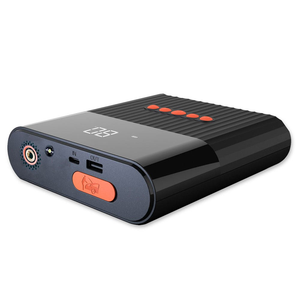 4smarts PitStop+ 8800mAh Powerbank with Compressor & Flashlight - Black