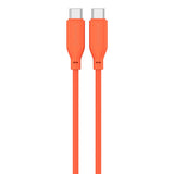 4smarts High Flex USB-C to USB-C Cable 60W - 1.5 Meter - Orange