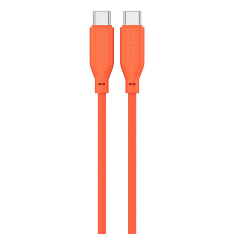 4smarts High Flex USB-C to USB-C Cable 60W - 1.5 Meter - Orange