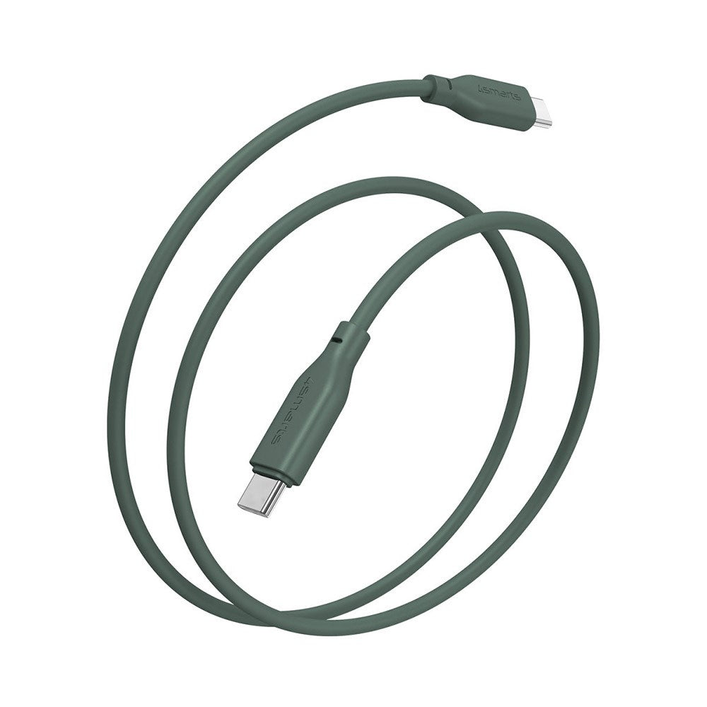 4smarts High Flex USB-C to USB-C Cable 60W - 1.5 Meter - Green