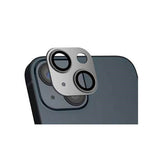 iPhone 14 / 14 Plus 4Smarts StyleGlass Camera Lens Protective Glass - 2 pcs. - Metal Graphite and Clear Acrylic