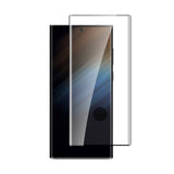 Samsung Galaxy S23 Ultra 4smarts Second Glass X-Pro Clear Screen Protector w. Mounting Frame - Case Friendly - Black Edge