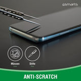 Samsung Galaxy S23 Ultra 4smarts Second Glass X-Pro Clear Screen Protector w. Mounting Frame - Case Friendly - Black Edge