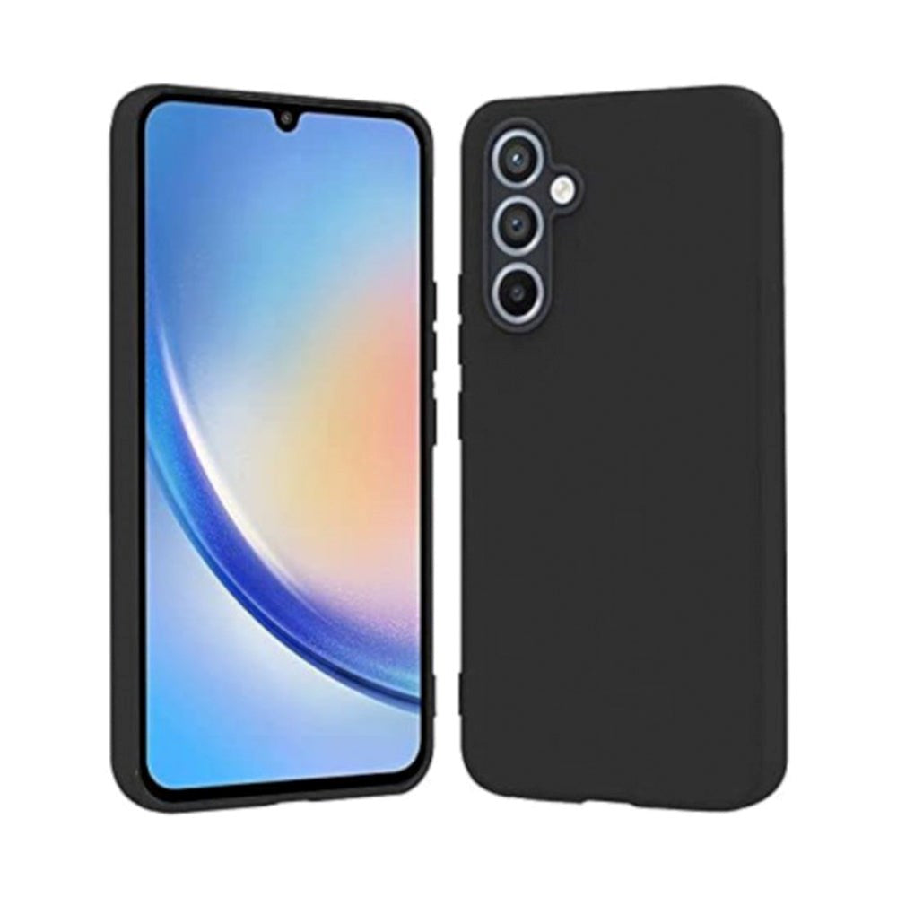 Samsung Galaxy A54 (5G) 4Smarts Liquid Silicone Case CUPERTINO - Black