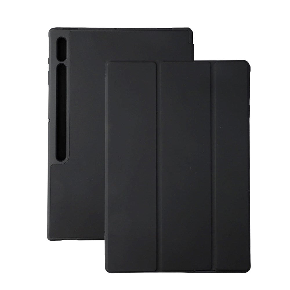 Samsung Galaxy Tab S10 Ultra / S9 Ultra 4smarts Basic Folio Case with Pen Holder - Black