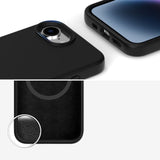 iPhone 16e 4smarts Silicone Case - MagSafe Compatible - Black