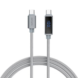 4smarts DigitCord USB-C Cable 100W - 1.5m - Grey