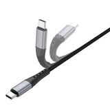 4smarts PrimeCord USB-C to USB-C Cable 60W - 1.5 m - Black