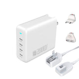 4smarts GaN Flex Pro Travel Charger 200W - 4x USB-C - White