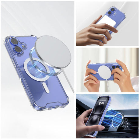 iPhone 17 4Smarts IBIZA Hybrid Case - MagSafe Compatible - Transparent