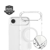 iPhone Air 4Smarts IBIZA Hybrid Case - MagSafe Compatible - Transparent