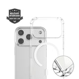 iPhone 17 Pro 4Smarts IBIZA Hybrid Case - MagSafe Compatible - Transparent