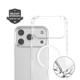 iPhone 17 Pro Max 4Smarts IBIZA Hybrid Case - MagSafe Compatible - Transparent