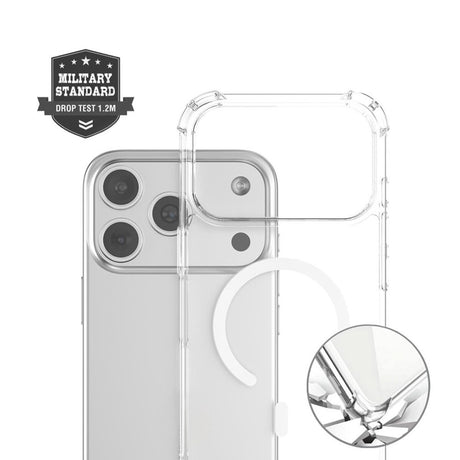 iPhone 17 Pro Max 4Smarts IBIZA Hybrid Case - MagSafe Compatible - Transparent