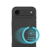 iPhone Air 4Smarts Silicone Case - MagSafe Compatible - Black