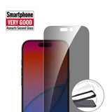 iPhone 17 4Smarts Second Glass Screen Protector with Mounting Frame - Privacy Function - Transparent