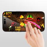 iPhone 17 Pro 4Smarts Second Glass Screen Protector with Mounting Frame - Privacy Function - Transparent