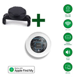 4smarts SkyTag GPS Tracker with Saddle Clamp – White