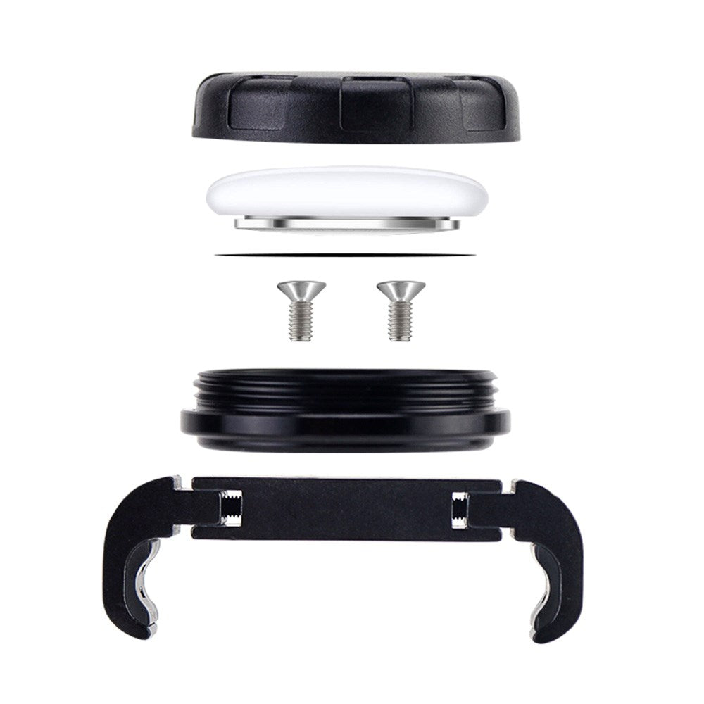 4smarts SkyTag GPS Tracker with Saddle Clamp – White