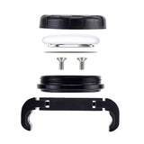 4smarts SkyTag GPS Tracker with Saddle Clamp – White