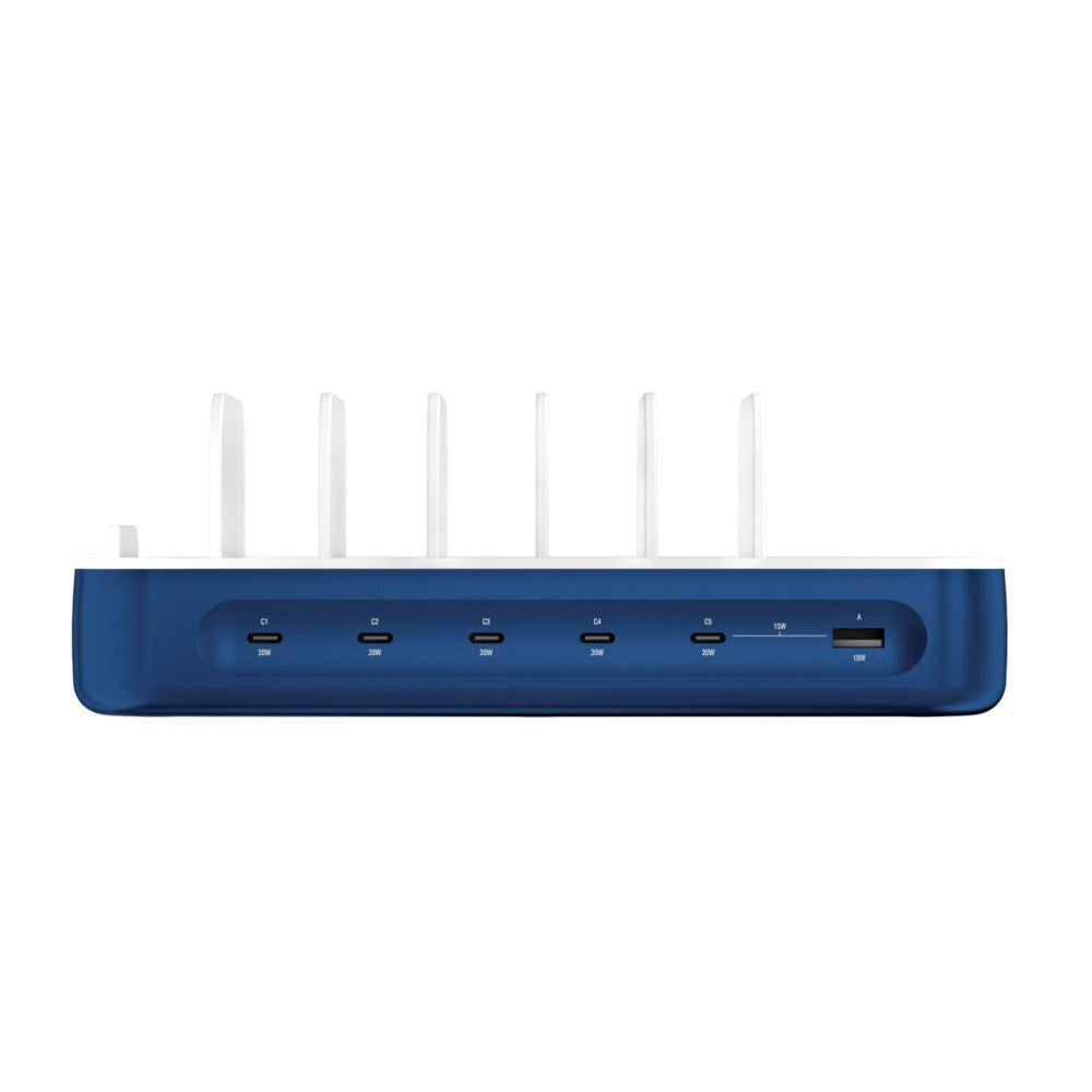 4smarts 9-in-1 Charging Dock 100W - Blue