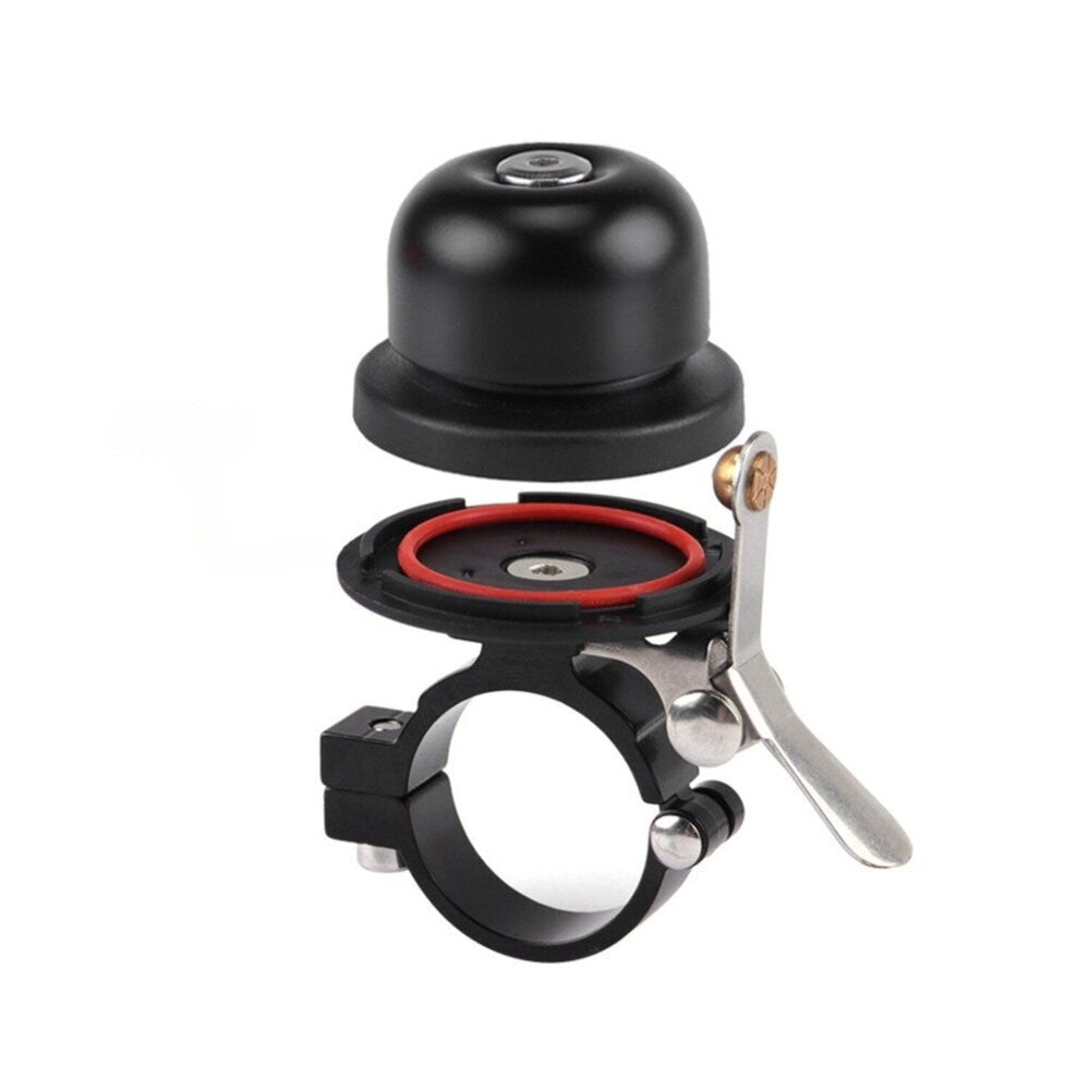 4smarts SkyTag GPS Tracker incl. Bell for Bicycle - Apple Find My & Android Find Hub - White / Black