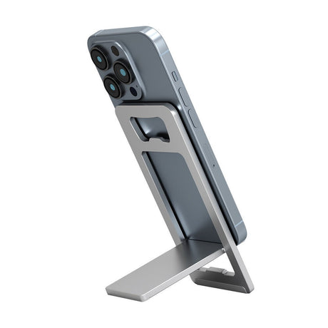 4smarts Stand ErgoFold Foldable Mobile / Tablet Holder for Table - Silver