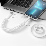 VONMÄHLEN Allroundo Eco 6-in-1 - 15W Cable 90cm - USB-C / Lightning / Micro USB / USB-A - White