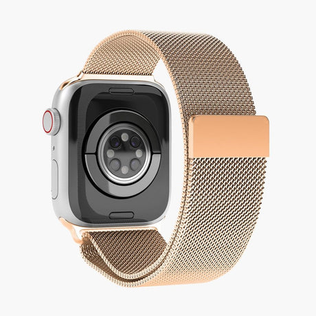 Vonmählen Apple Watch (38/40/SE/41/42mm) Milanese Loop Stainless Steel Strap - Rose Gold