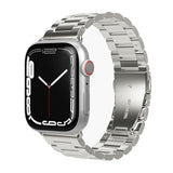 Apple Watch (38/40/SE/41/42mm) Vonmählen Link Bracelet Stainless Steel Strap - Silver