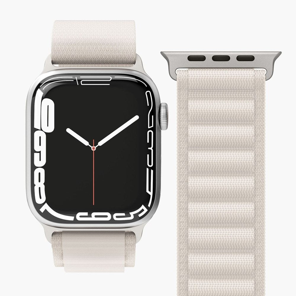 Vonmählen Apple Watch (38/40/SE/41/42mm) Action Loop Nylon Watch Strap - Creme