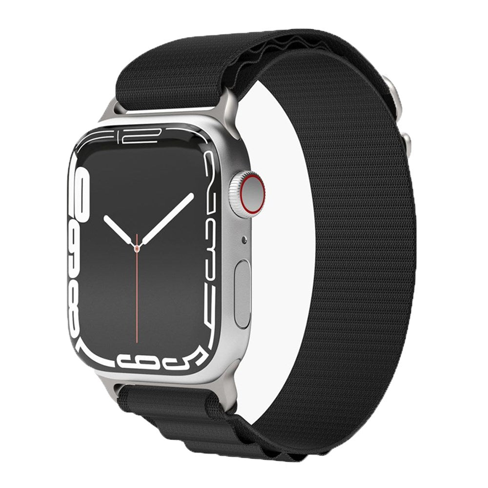 Vonmählen Apple Watch (42/44/45/SE/49mm) Action Loop Nylon Watch Strap - Black